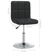 Esszimmerstuhl Schwarz Kunstleder