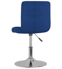 Esszimmerstuhl Drehbar Blau Stoff