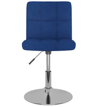 Esszimmerstuhl Drehbar Blau Stoff