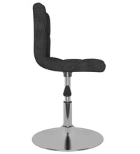 Esszimmerstuhl Drehbar Schwarz Stoff