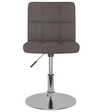Esszimmerstuhl Drehbar Taupe Stoff