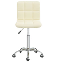 Esszimmerstuhl Drehbar Creme Stoff