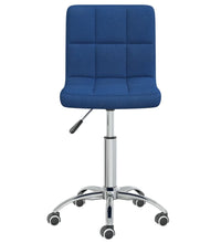 Esszimmerstuhl Drehbar Blau Stoff