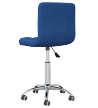 Esszimmerstuhl Drehbar Blau Stoff