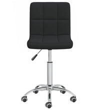 Esszimmerstuhl Drehbar Schwarz Stoff
