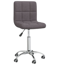 Esszimmerstuhl Drehbar Taupe Stoff