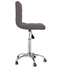 Esszimmerstuhl Drehbar Taupe Stoff