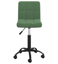 Esszimmerstuhl Drehbar Dunkelgrün Samt