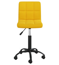 Esszimmerstuhl Drehbar Senfgelb Samt