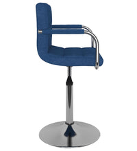 Esszimmerstuhl Blau Stoff