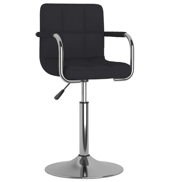 Esszimmerstuhl Schwarz Stoff