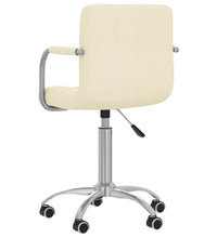 Esszimmerstuhl Drehbar Creme Stoff