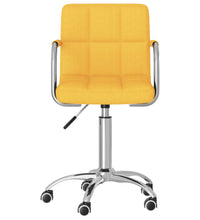Esszimmerstuhl Drehbar Senfgelb Stoff