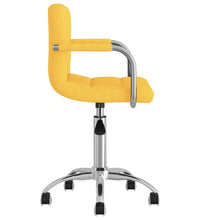 Esszimmerstuhl Drehbar Senfgelb Stoff