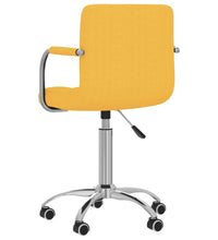 Esszimmerstuhl Drehbar Senfgelb Stoff