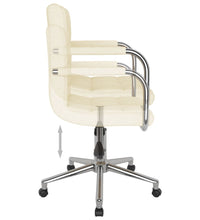 Esszimmerstuhl Drehbar Creme Stoff