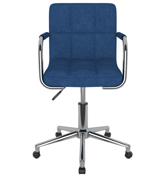 Esszimmerstuhl Drehbar Blau Stoff