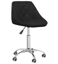 Esszimmerstuhl Drehbar Schwarz Kunstleder