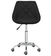 Esszimmerstuhl Drehbar Schwarz Kunstleder