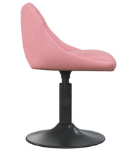 Esszimmerstühle 4 Stk. Drehbar Rosa Samt