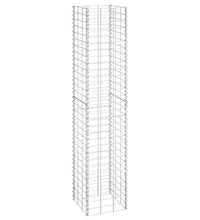 Gabionen-Hochbeete 3 Stk. 30x30x150 cm Eisen