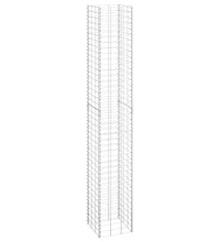 Gabionen-Hochbeete 3 Stk. 30x30x200 cm Eisen