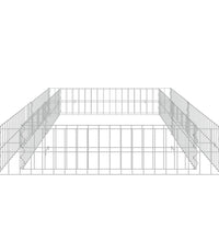 vidaXL Gabionen-Hochbeet Verzinkter Stahl 200x100x20 cm