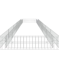 Gabionen-Hochbeet Verzinkter Stahl 600x100x20 cm