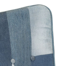 Ohrensessel Patchwork Denim Canvas