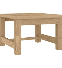 Couchtisch 45x45x30 cm Massivholz Teak