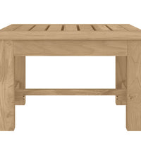 Couchtisch 45x45x30 cm Massivholz Teak