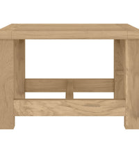 Couchtisch 45x45x30 cm Massivholz Teak