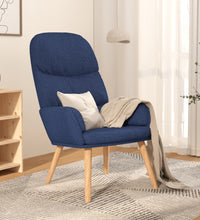 Relaxsessel Blau Stoff