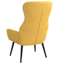 Relaxsessel Senfgelb Stoff