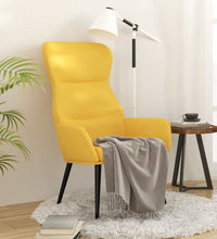 Relaxsessel Senfgelb Stoff
