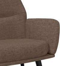 Relaxsessel Taupe Stoff