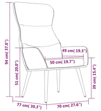 Relaxsessel Taupe Stoff