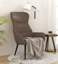 Relaxsessel Taupe Stoff