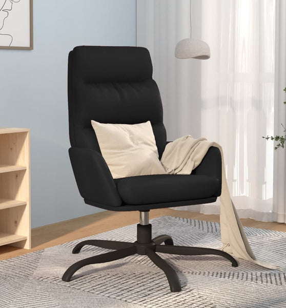 Relaxsessel Schwarz Kunstleder