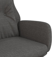 Relaxsessel Dunkelgrau Stoff