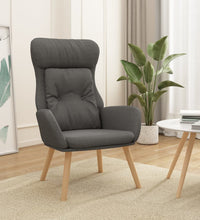 Relaxsessel Dunkelgrau Stoff