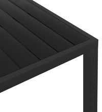 7-tlg. Garten-Essgruppe mit Kissen Poly Rattan Grau