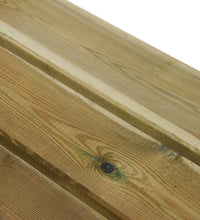 Gartenbank 110 cm Massivholz Kiefer Imprägniert