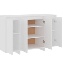 Sideboard Weiß 120x41x75 cm Holzwerkstoff