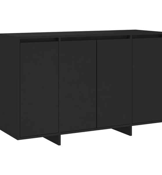 Sideboard Schwarz 120x41x75 cm Holzwerkstoff