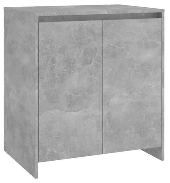 Sideboard Betongrau 70x41x75 cm Holzwerkstoff