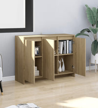 Sideboard Sonoma-Eiche 102x33x75 cm Holzwerkstoff