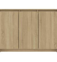 Sideboard Sonoma-Eiche 102x33x75 cm Holzwerkstoff