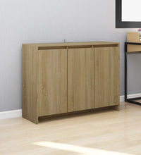 Sideboard Sonoma-Eiche 102x33x75 cm Holzwerkstoff