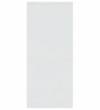Sideboard Hochglanz-Weiß 102x33x75 cm Holzwerkstoff